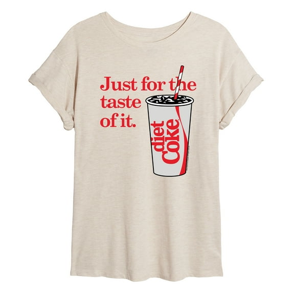 Diet Coke - Just For The Taste Of It - Juniors Ideal Flowy Muscle T-Shirt