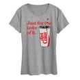 thumbnail image 1 of Diet Coke - Just For The Taste Of It - Women's Short Sleeve Graphic T-Shirt, 1 of 5