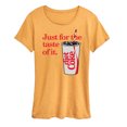 thumbnail image 1 of Diet Coke - Just For The Taste Of It - Women's Short Sleeve Graphic T-Shirt, 1 of 6