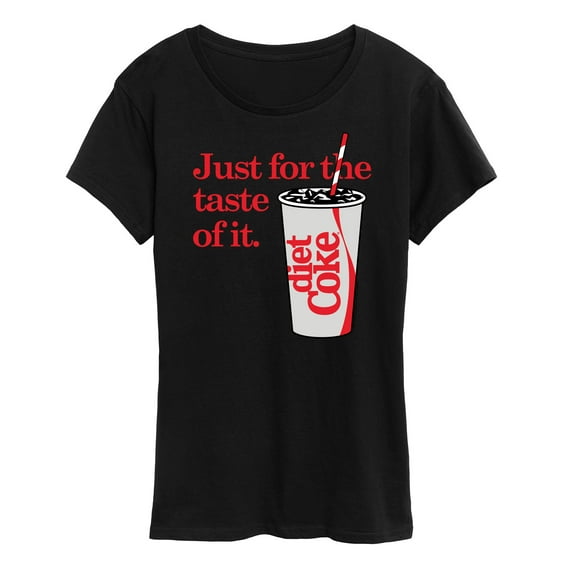 Diet Coke - Just For The Taste Of It - Women's Short Sleeve Graphic T-Shirt