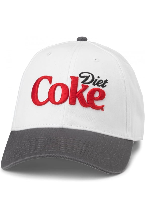 Diet Coke Logo Ballpark Adjustable Hat