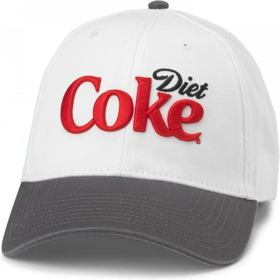 Diet Coke Logo Ballpark Adjustable Hat