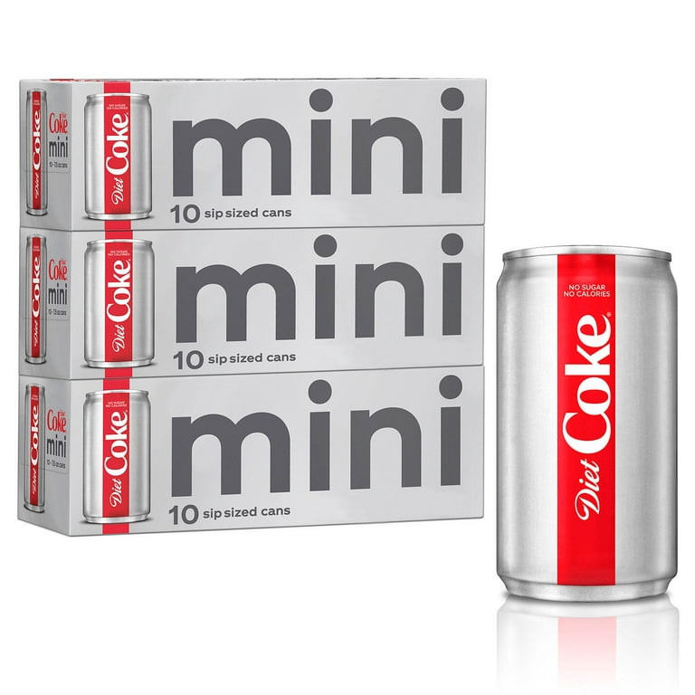  Coca-Cola Mini Cans (7.5 fl. oz, 30 pk.) : Grocery & Gourmet  Food