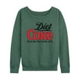 thumbnail image 1 of Diet Coke - Retro Logo - Women's Lightweight French Terry Long Sleeve Shirt, 1 of 5