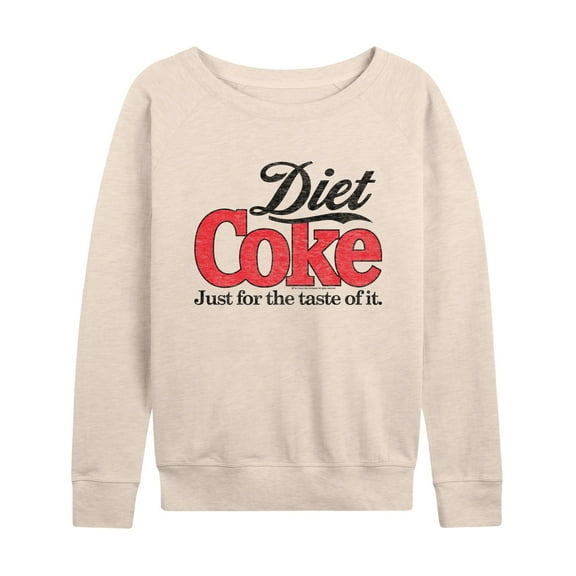 Diet Coke - Retro Logo - Women's Lightweight French Terry Long Sleeve Shirt