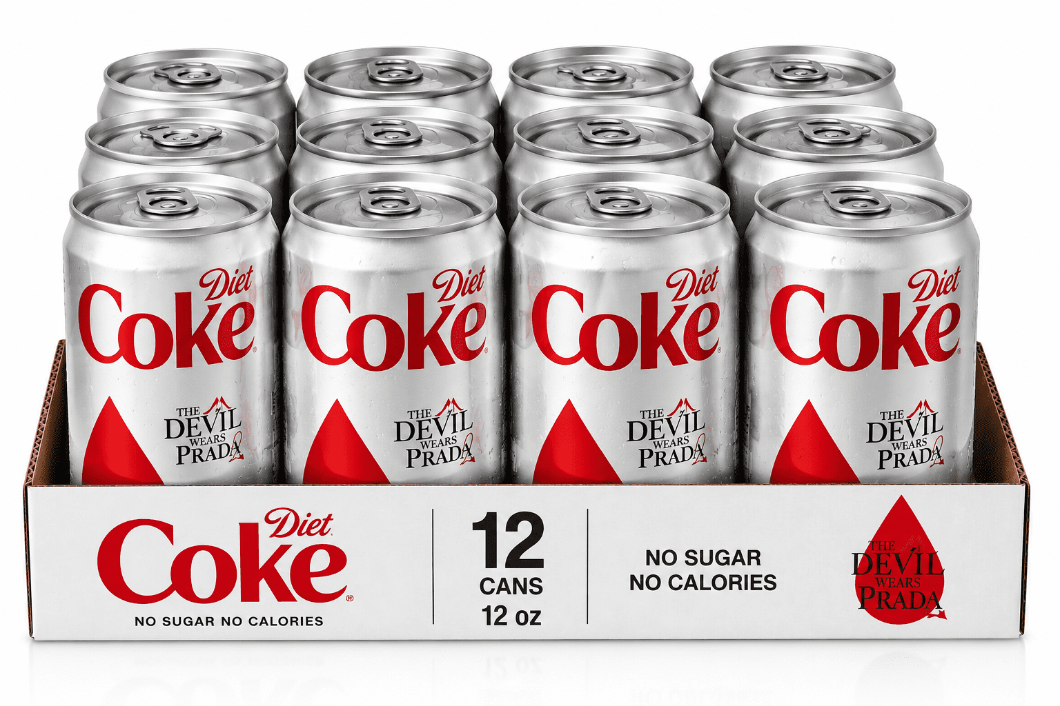 Diet Coke Slim Cans, Zero Calorie Cola Carbonated Soft Drink, 12 fl oz Slim Cans, 12 Pack