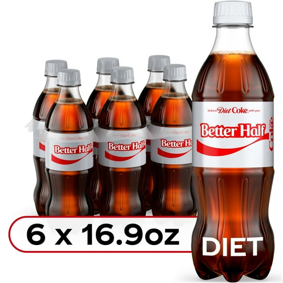 Diet Coke Soda - 6pk/16.9 fl oz Bottles