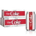 thumbnail image 1 of Diet Coke Soda Soft Drink, 12 Fl Oz, 36 Pack, 1 of 10