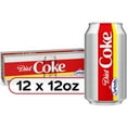 thumbnail image 1 of Diet Coke Sweetened w/ Splenda Soft Drink, 12 fl oz, 12 Pack, 1 of 7