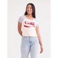 thumbnail image 1 of Diet Coke Women’s Graphic Baby Tee, Sizes XXS-XXL, 1 of 5