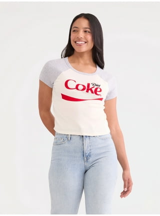 Coca-Cola Juniors Tops & T-Shirts in Juniors - Walmart.com
