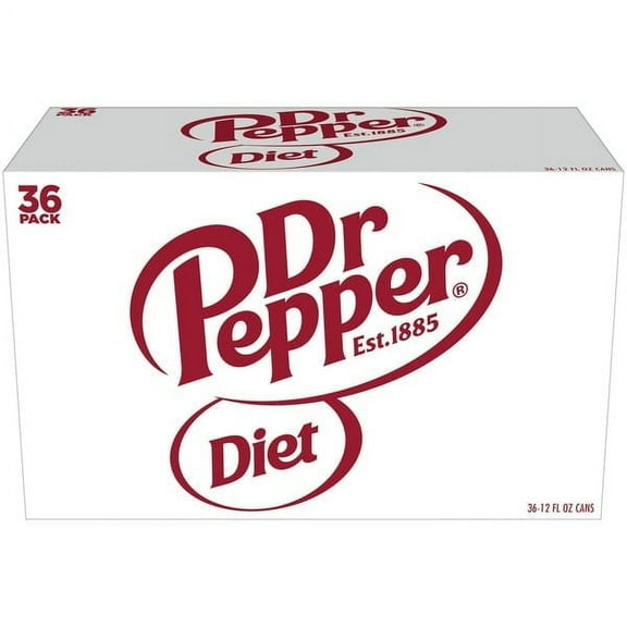 Diet Dr Pepper - 12 oz. cans - 36 pk.