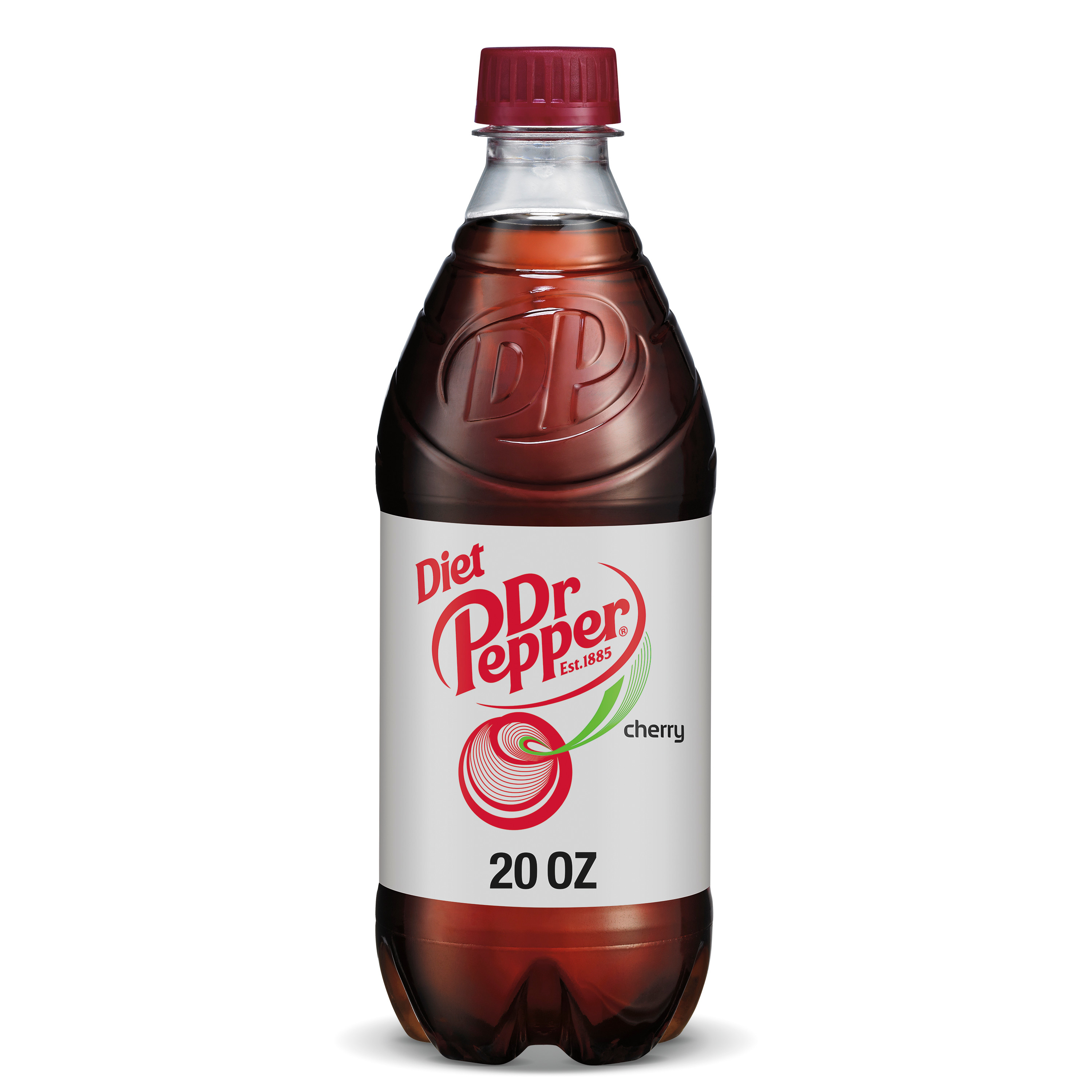 Diet Dr Pepper Cherry Soda, 20 Fl. Oz. - image 1 of 6