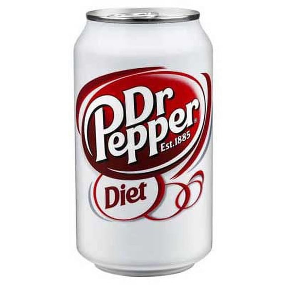 Diet Dr Pepper Soda 12oz Cans (Pack of 36)