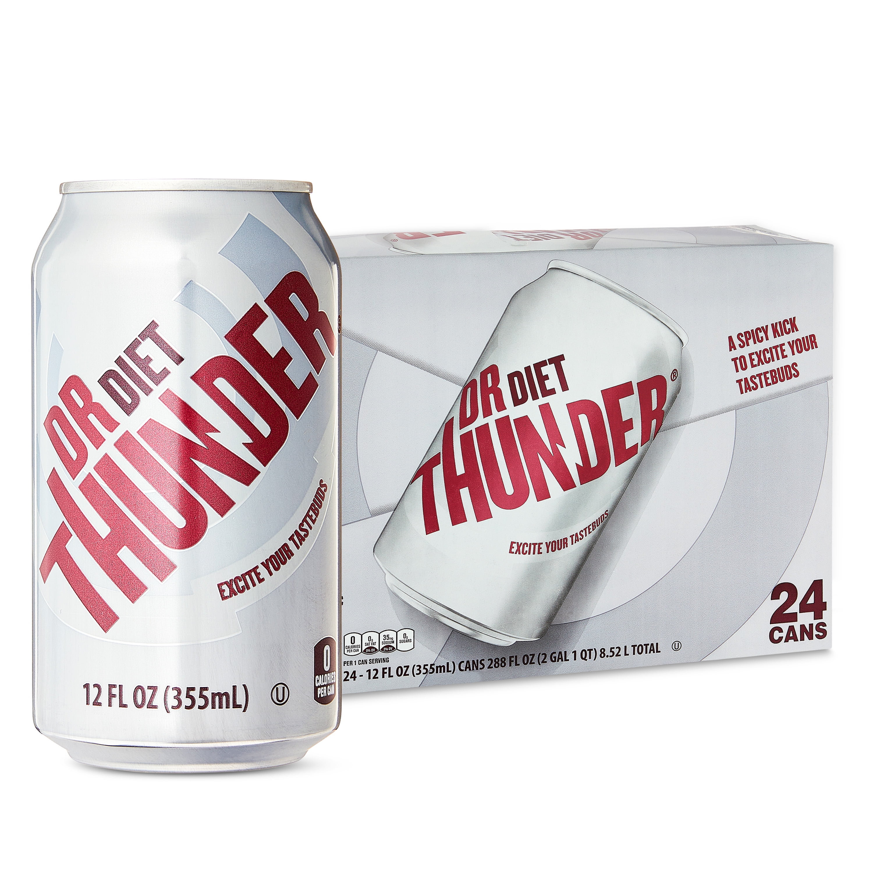 Brandclub Great Value Dr Thunder Diet Calorie Free Cola Soda Pop 12 brandclub-great-value-dr-thunder-diet-calorie-free-cola-soda-pop-12