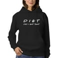thumbnail image 1 of Diet Funny Definition Hoodie Women -GoatDeals Designs, Female x-Large, 1 of 4