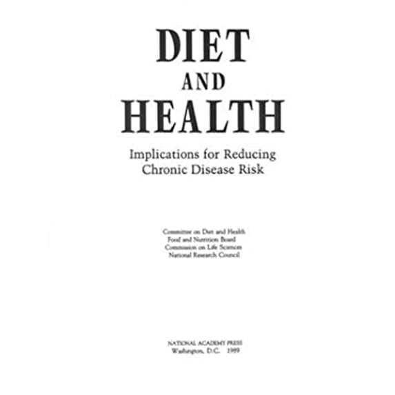 Pre-Owned Diet and Health: Implications for Reducing Chronic Disease Risk (Hardcover) 0309039940 9780309039949