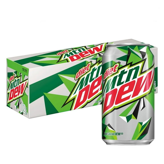 Diet Mountain Dew Citrus Soda - 12pk/12 fl oz Cans