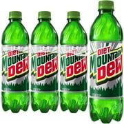 Diet Mountain Dew Citrus Soda Pop, 16.9 fl oz, 6 Pack Bottles