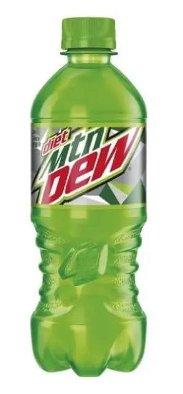 Diet Mountain Dew Soda 20oz Bottles, Quantity of 12 - Walmart.com