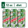 thumbnail image 1 of Diet Mountain Dew Soda Pop, 12 fl oz, 6 Pack Cans, 1 of 5
