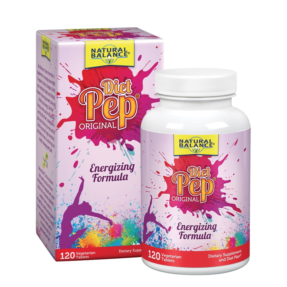 Diet Pep Energizing Formula No Ephedra With Guarana & Chromium for