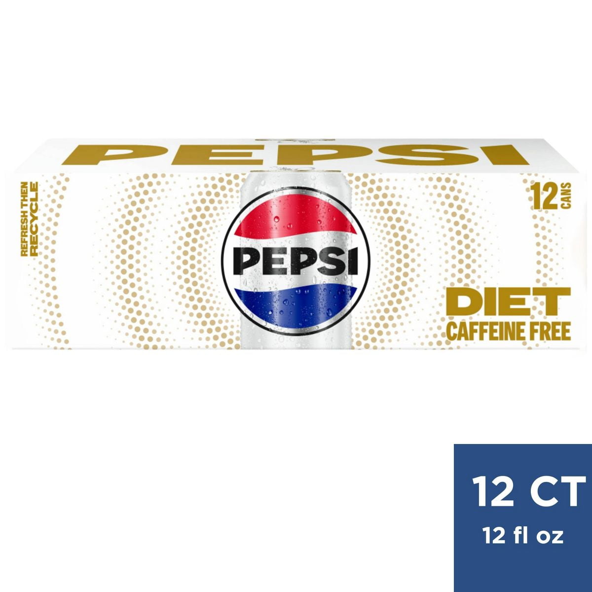 2X - Diet Pepsi Caffeine Free Cola - 12pk/12 fl oz Cans