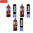 thumbnail image 1 of Diet Pepsi Cola Soda Bottle 20 fl oz - 3 count, 1 of 5