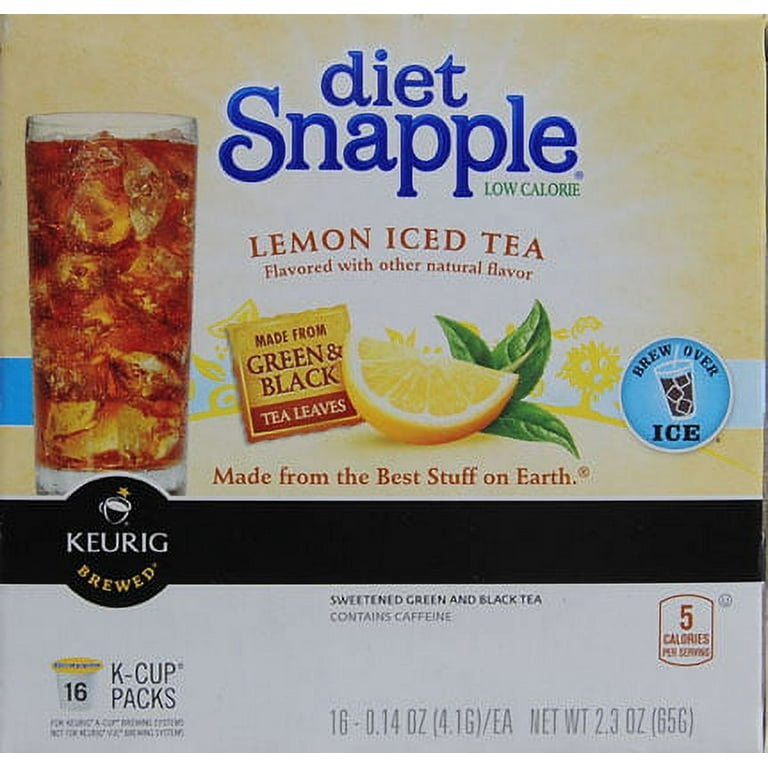 Diet snapple k clearance cups