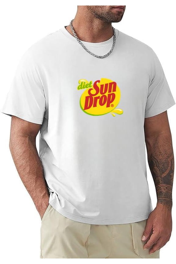 Diet Sundrop Citrus Soda Retro Soft Drink Pop Lover Graphic T-shirt, for men & women, up to size 5XL.