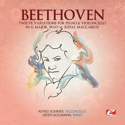 Dieter Goldmann - Twelve Variations Piano & Violoncello G Major - Classical - CD