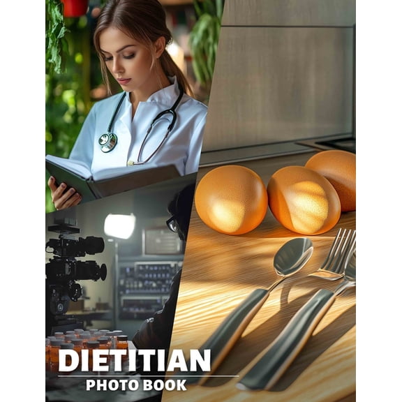 Dietitian Photo Book: A Visual Guide To Healthy Eating Habits With 40 Inspiring Images For Nutrition Enthusiasts, (Paperback)