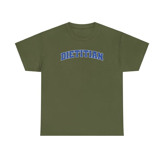 Dietitian Shirt Gifts Tshirt Crew Neck Short Sleeve