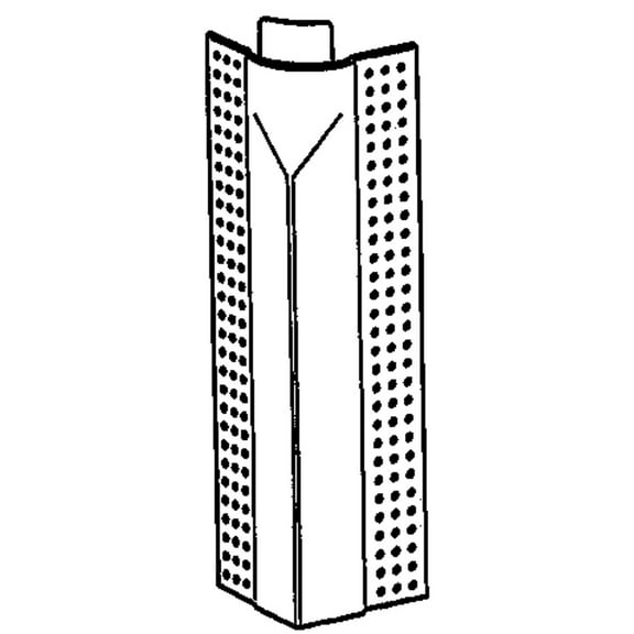 Dietrich Metal Framing, Edge Protector, with Joint Compound for Molding Installation
