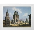 thumbnail image 1 of Dietz, Feodor 18x14 White Modern Wood Framed Museum Art Print Titled - Saint Nicholas Church on Ilynka Street, 1 of 4