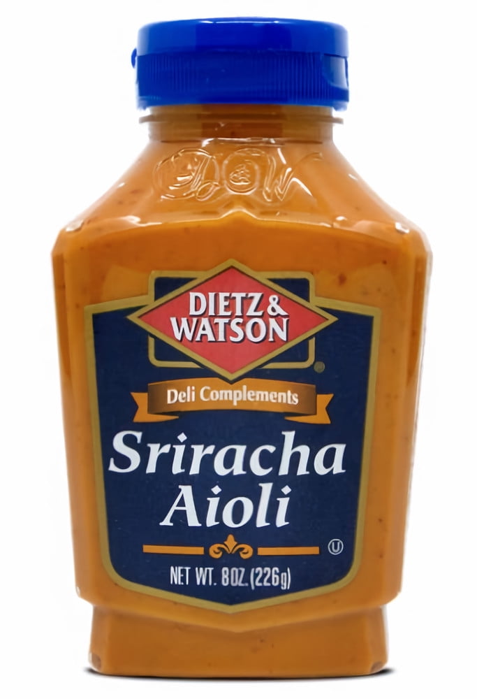 Dietz & Watson Deli Complements Sriracha Aioli Sauce 8 oz (Pack of 48