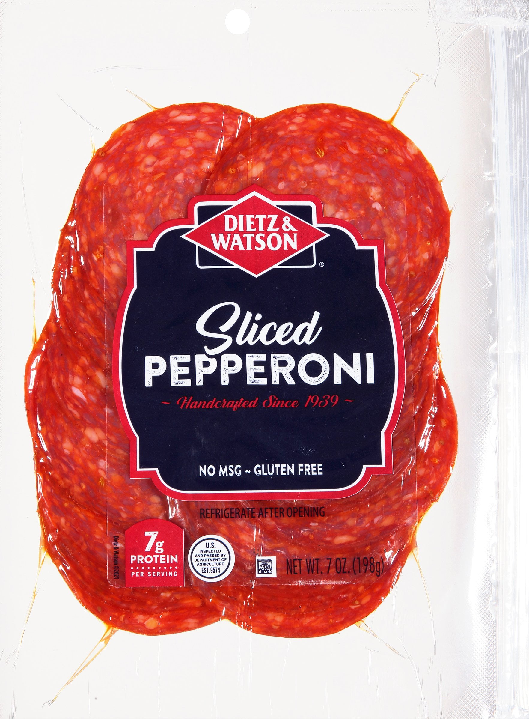 Dietz & Watson Sliced Pepperoni, 7 oz