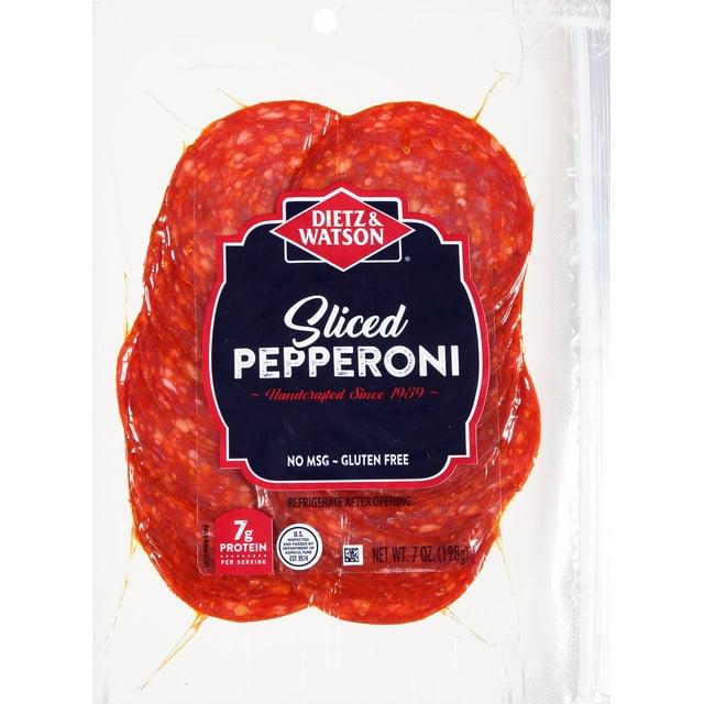 Dietz & Watson Sliced Pepperoni, 7 oz