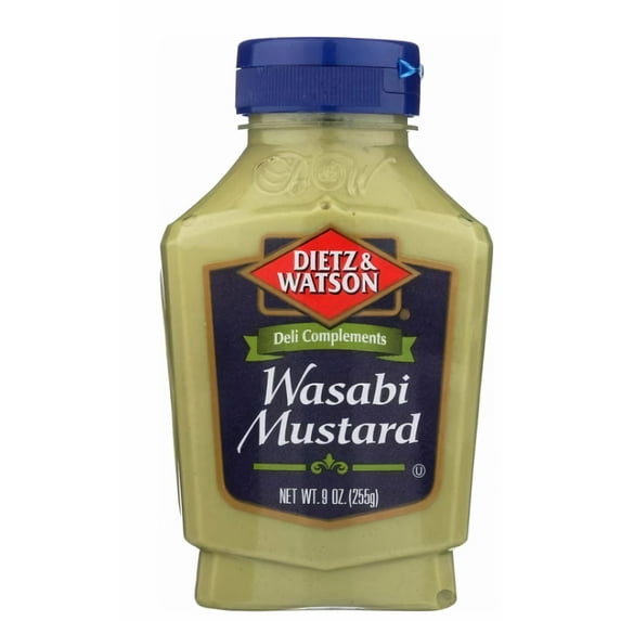 Dietz & Watson Wasabi Mustard 9 Oz. (Pack of 16)