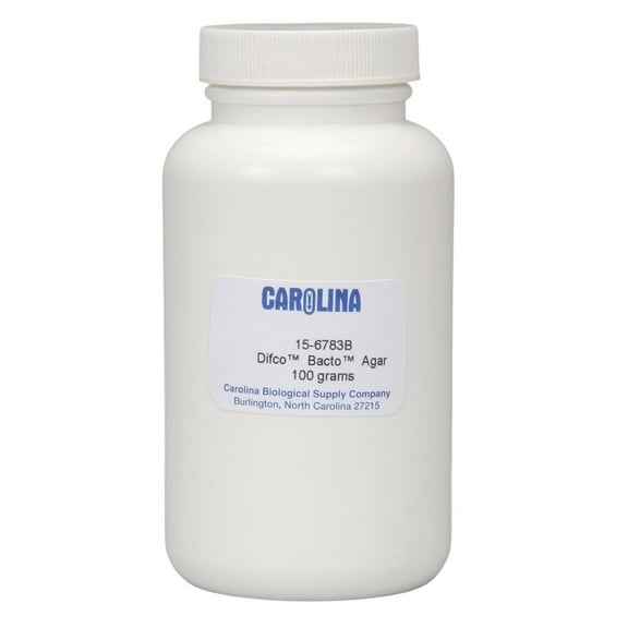 Difco Bacto Agar, Dehydrated Medium, 100 G