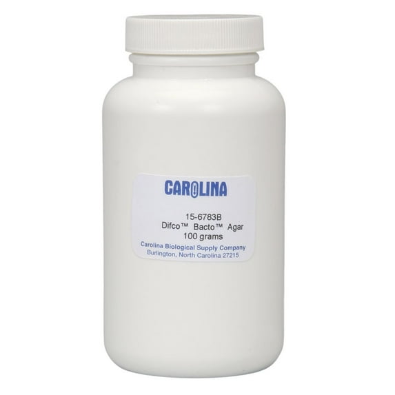 Difco Bacto Agar, Dehydrated Medium, 100 G