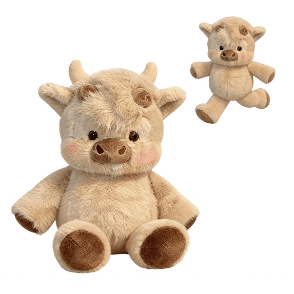Difdany Running Cow Plush, Stress Relief Running Stuffed Animal,, 2026 New Moving Legs Stuffed Animal Toy, Soft And Cuddly Farm Animal Doll, Creative Gifts For Kids & Adults Girls And Boys