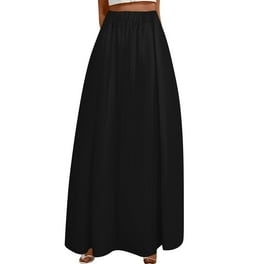Long black skirt walmart discount