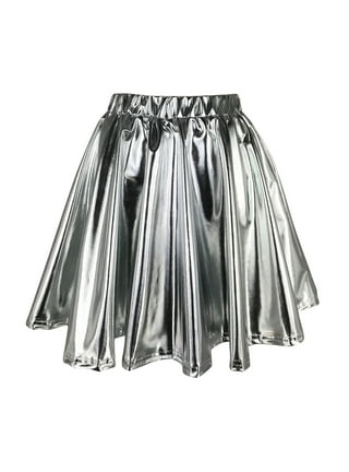 Metallic Mini Skirts