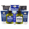 thumbnail image 1 of Difeel Biotin Hair Care Travel Set - 6-Piece Shampoo, Conditioner & More Set, 1 of 10