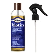 Difeel Biotin Pro-Growth Leave In Conditioning Spray, 6 oz, Strengthening Hair Loss Treatment