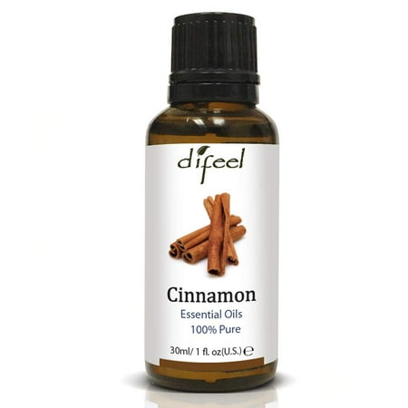 Difeel Essential Oils 100% Pure Cinnamon Oil 1 oz. (Pack of 2)