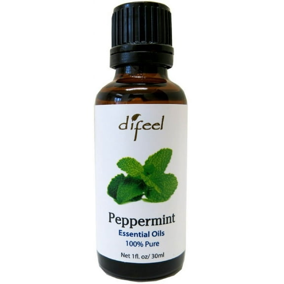 Difeel Essential Oils, Pure Peppermint 1 oz