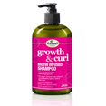 Difeel Growth and Curl Biotin Shampoo 12 oz. Curly Hair Shampoo for