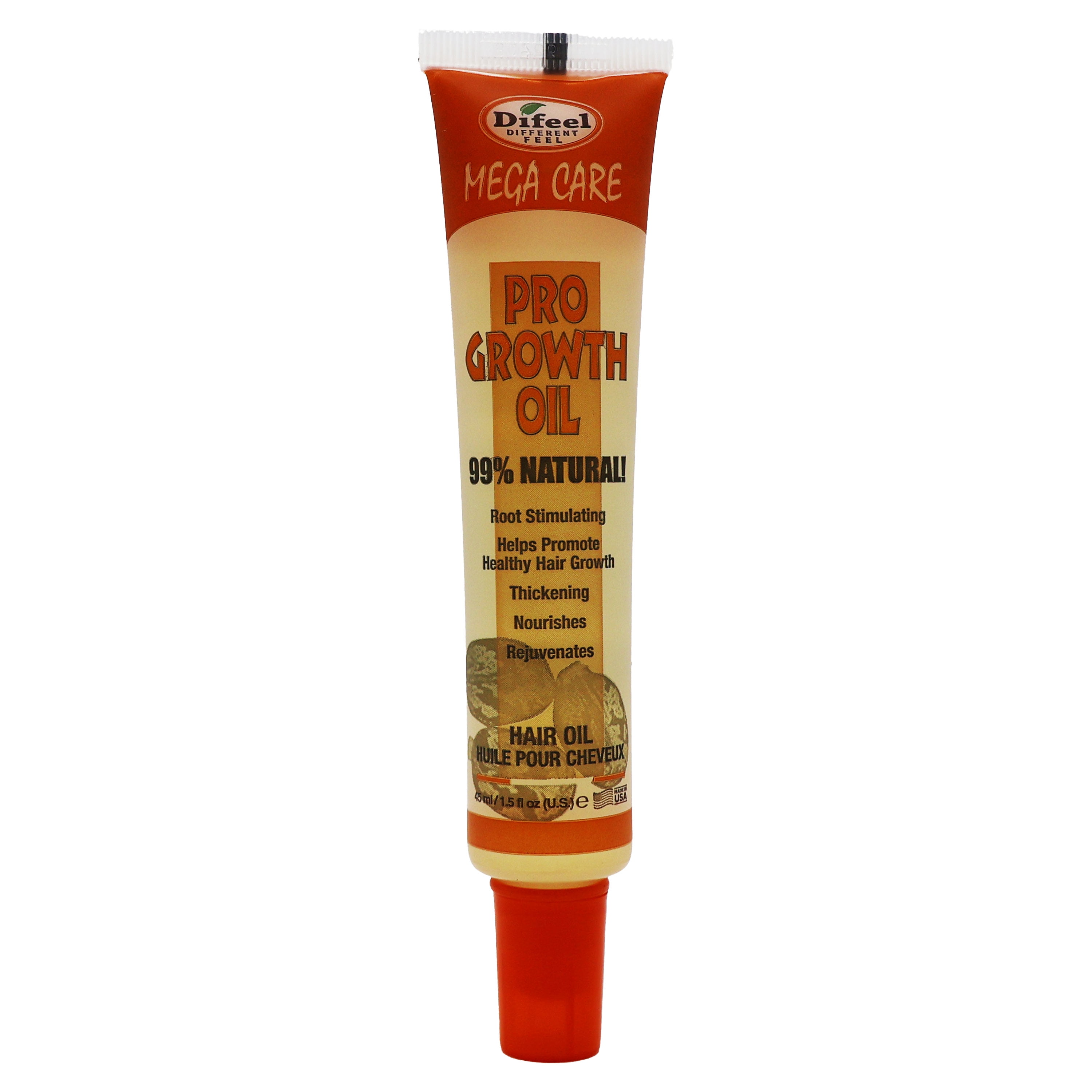 Difeel Mega Care Hair Oil Pro Growth, 1.5 Oz., Pack of 3